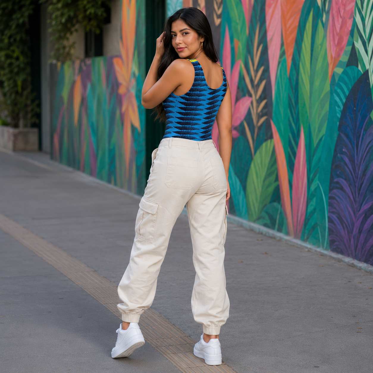 Body Colombia Tela Piel de Durazno – Talla única flexible Se adapta de S a XL