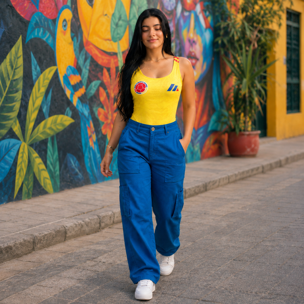 Body Colombia Tela Piel de Durazno – Talla única flexible Se adapta de S a XL