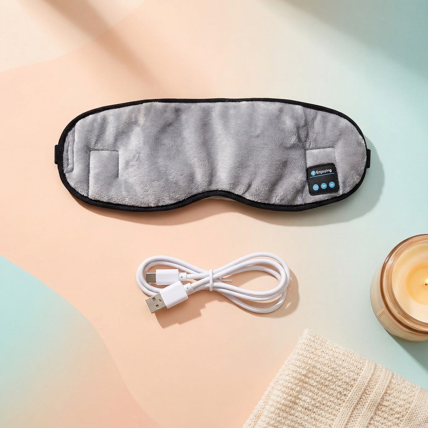 Koalmi SleepBand™ – Antifaz Bluetooth Para Dormir Mejor